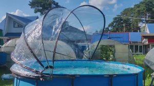 Купол Летотент с установкой на каркас