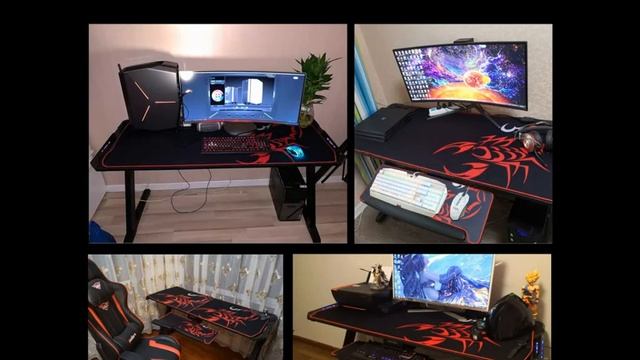 EUREKA ERGONOMIC Z60 GamingDesk смотреть онлайн