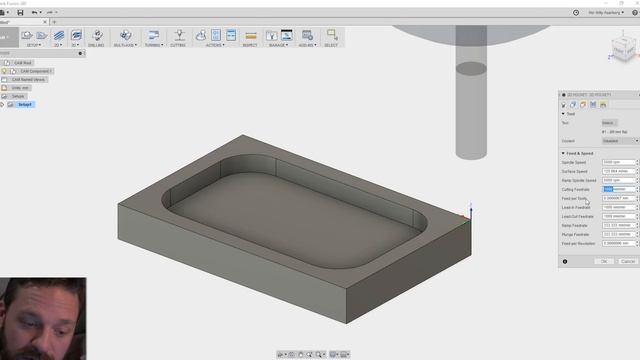 Making TOOLPATHS and exporting G-CODES | Fusion 360 | Quick Tip смотреть онлайн