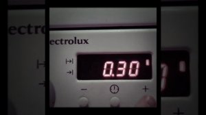 Electrolux настройка таймера, часов