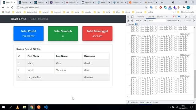 react covid - 05 Covid Global смотреть онлайн