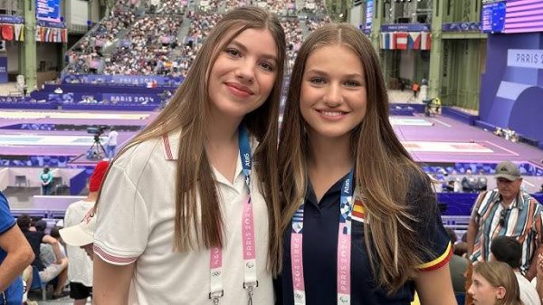 Princess Leonor & Infanta Sofía Cheer Water Polo Victory _ Royals Support Spain at Paris Olympics