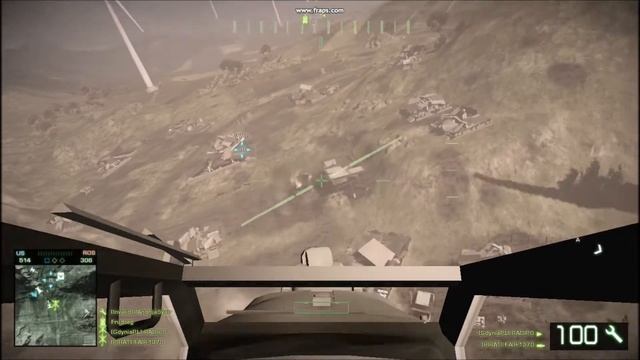 BFBC2 HOW TO USE HELLFIRE APACHE HAVOC BY RADIPO TANK KILLER смотреть онлайн