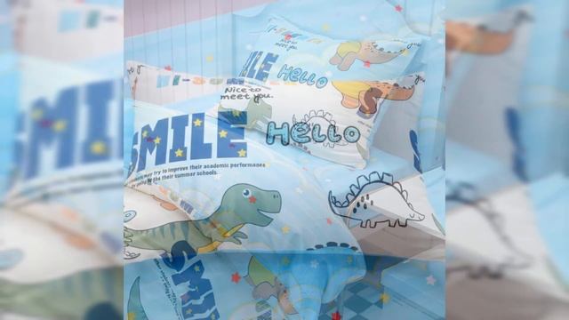 Комплект постельного белья Сатин Люкс KIDS CDK020 1.5 спальный в интернет-магазине VilMari смотреть онлайн