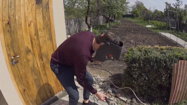 ОГОРОДНЫЙ ЗАБОР своими РУКАМИ # СВАРИЛ ОГРАЖДЕНИЕ ОТ СОБАКИ смотреть онлайн