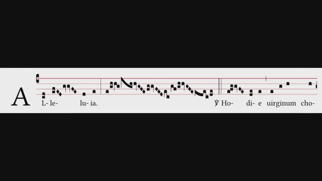 Alleluia Hodie Virginum chorus_de Sta Ursula
