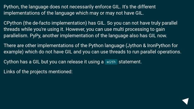 True parallelism in Python смотреть онлайн