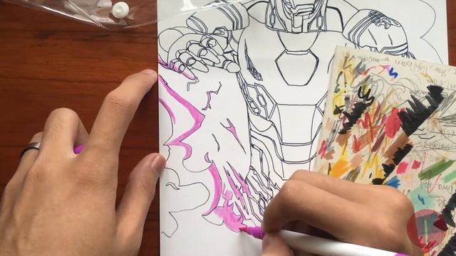 Drawing Iron Man | Mark 50 (request) смотреть онлайн