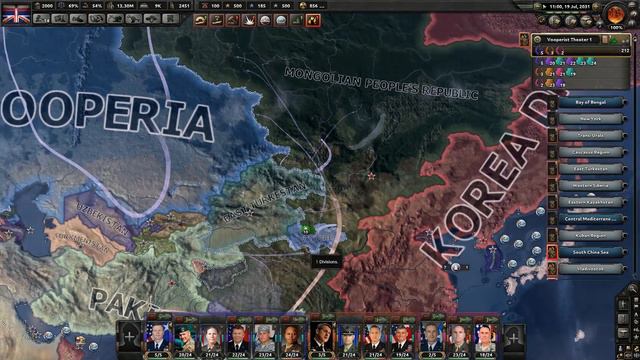 THE MONGOLIAN EMPIRE FALLS | Vooperian Empire #17 | Hearts of Iron 4 смотреть онлайн