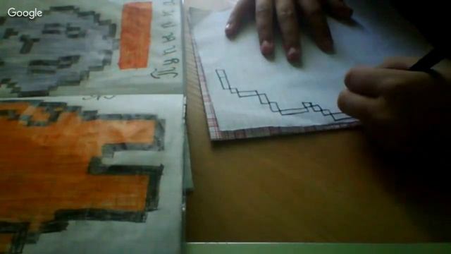 рисуем по клеточкам пупырку и духи . #1 смотреть онлайн