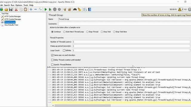 Jmeter Tutorial | Jmeter Logging | How to print logs in Jmeter? смотреть онлайн
