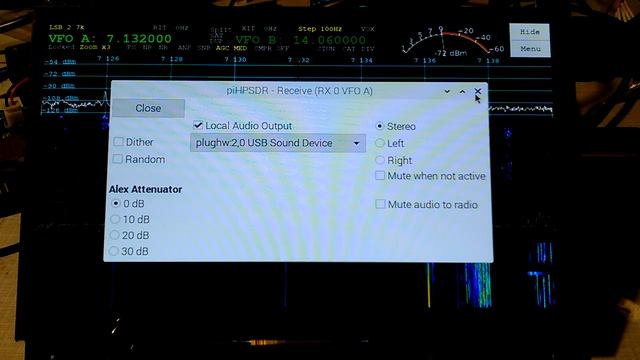 Raspberry Pi4 + PiHPSDR + HiQSDR-mini + LСD 7 дюймов.mp4