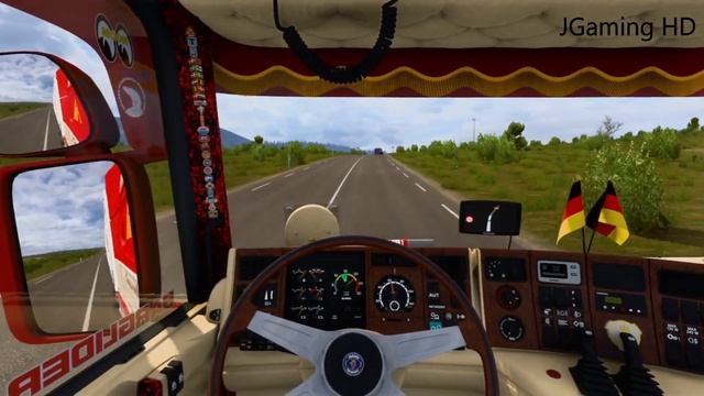 [ETS2 v1.46] Scania 164G 580 P.Bjarne Andersen Transport V.I.P. смотреть онлайн