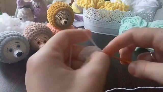 Мастер-класс вязаный ежик крючком описание смотреть онлайн