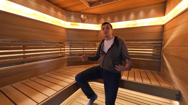 Эксклюзивная парная! Отделка сауны высшего уровня смотреть онлайн