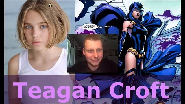 Teen Titans Live Action Series Casts RAVEN смотреть онлайн