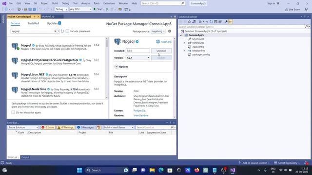 How to connect vb.net with postgresql смотреть онлайн