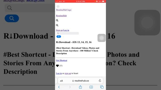 Fix r download shortcut cant connect to the gallery error in iPhone смотреть онлайн