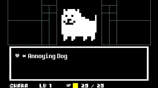Undertale Fan Game-Toby Fox fight (AKA Annoying Dog Fight) смотреть онлайн
