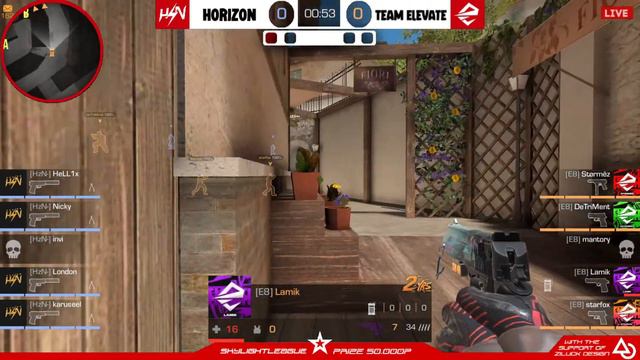 HorizoN eSports - Team Elevate | Main Stage 1/4 Standoff 2 смотреть онлайн