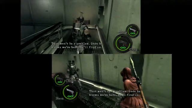 Resident Evil Splitscreen Speedrun Chapter 6-1 (3'49") смотреть онлайн