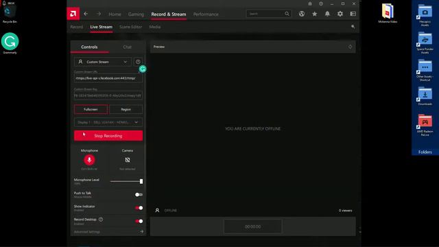 AMD Relive Facebook Fix 2023 | How To Go Live On Facebook With AMD RELIVE