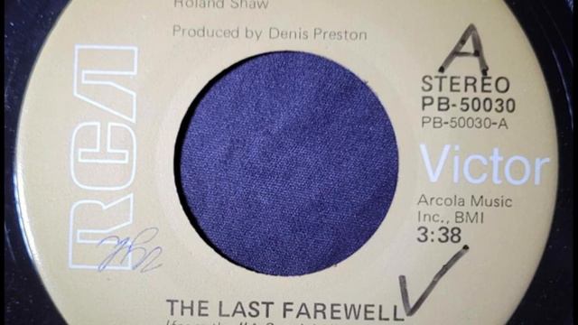 (Unrestored) Roger Whittaker, Roland Shaw – The Last Farewell смотреть онлайн