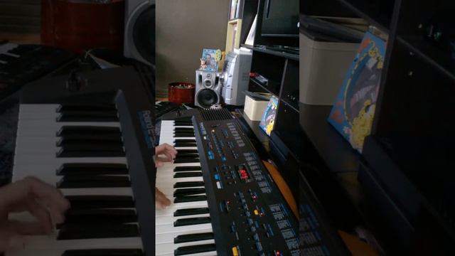 Synthé L 'hymne de nos campagnes Trio (Roland E 38) смотреть онлайн