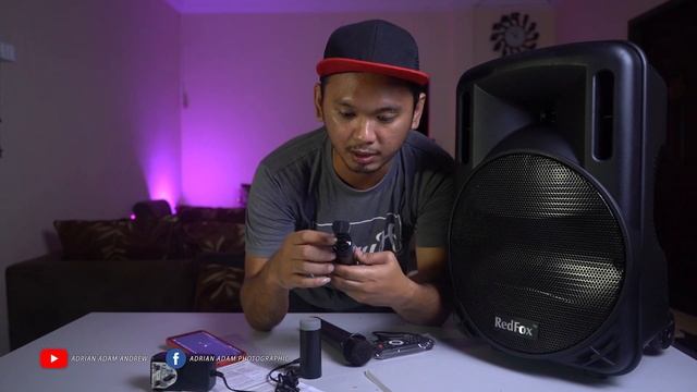Unboxing 12 Inch REDFOX portable Bluetooth speaker смотреть онлайн