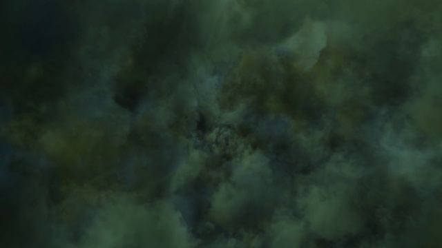 Бесплатный Видео Футаж - Полёт в Мрачных Тёмных Облаках с Молниями. Зловещий Фон. Бесконечный Цикл смотреть онлайн