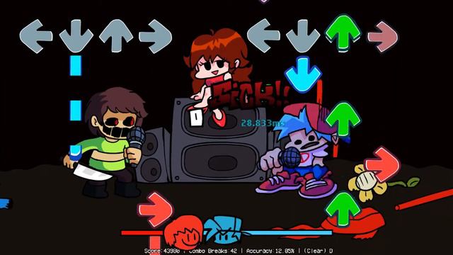 bıçakcı chara vs (Download : Friday Night Funkin' - V.S. Chara) undertale spoiler içerir смотреть онлайн