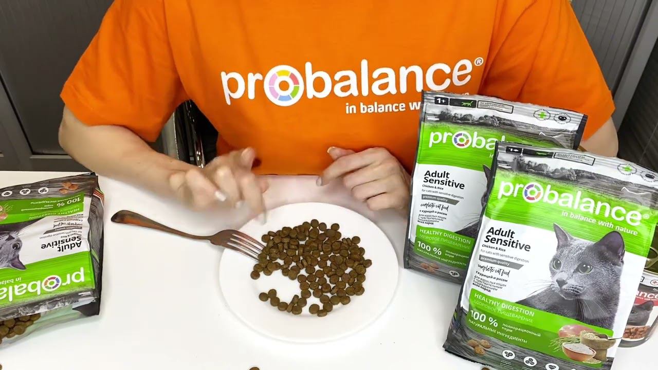 Сухой корм для кошек Probalance "Sensitive", 400г смотреть онлайн