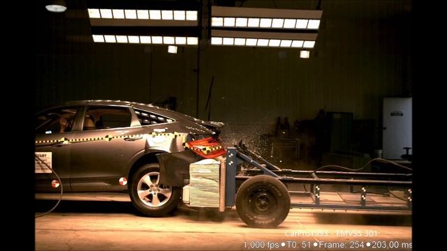 2010-2015 Honda Accord Crosstour / Crosstour FMVSS 301 Rear Crash Test (50 Mph) смотреть онлайн