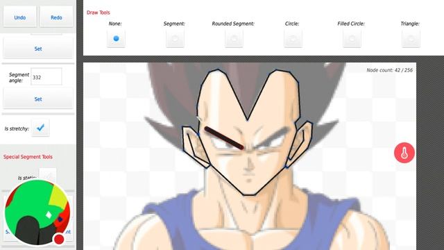 Stick nodes- Creating vegeta full body face смотреть онлайн
