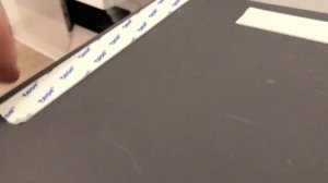 Как наклеить зеркало на двусторонний скотч