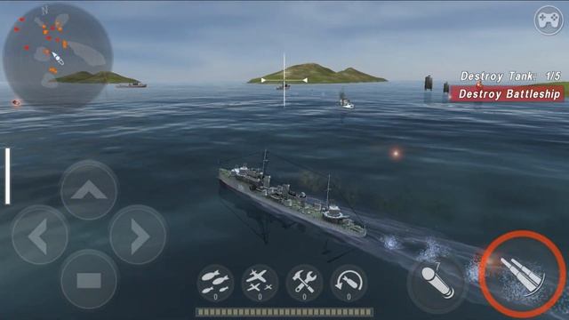 WARSHIP BATTLE:3D World War II Android Gameplay [1080p/60fps] смотреть онлайн
