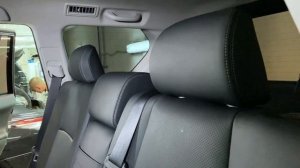 Натуральная кожа вместо тряпочного салона на Toyota Land Cruiser Prado 150 [ПЕРЕТЯЖКА ПРАДИК 2022]