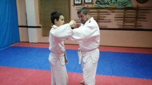 Дзюдо Кодокан Госин Дзюцу: Защита от боковых ударов руками в голову