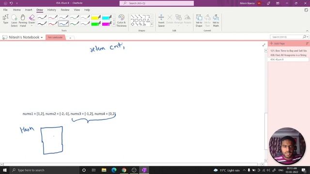 4Sum II | FourSum II | Leetcode 454 | Arrays | HashTable смотреть онлайн