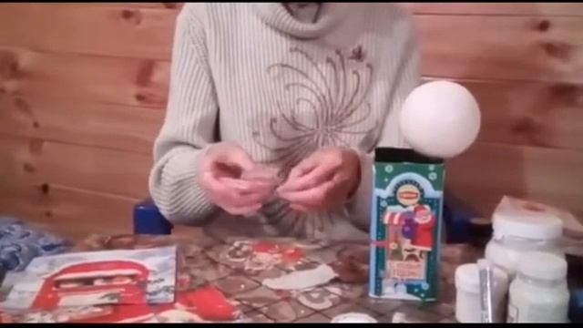 Мастер класс по изготовлению ёлочной игрушки!? смотреть онлайн