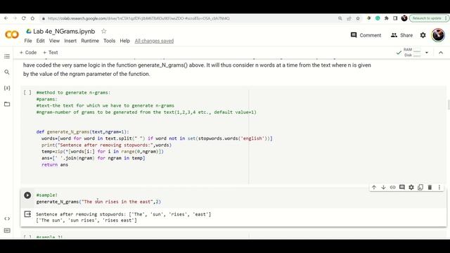 NLP - Ngram Model -Unigrams, Bigrams and Trigrams - Python Demo using NLTK - Sentiment Analysis смотреть онлайн