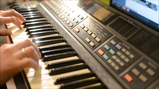 Yamaha DSR2000 - rare vintage FM keyboard (sound demo) смотреть онлайн