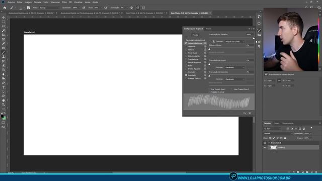 Como criar Pincel no Photoshop (Rápido e Personalizado) смотреть онлайн