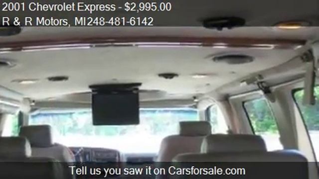 2001 Chevrolet Express 1500 Conversion - for sale in Waterfo смотреть онлайн