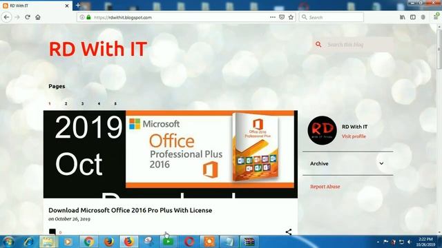Download Microsoft Office 2016 Pro Plus With License @rdwithit смотреть онлайн