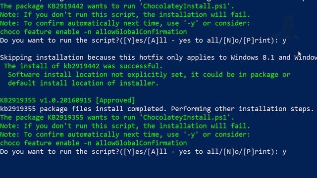 chocolatey install on windows10 смотреть онлайн