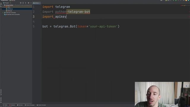 Part 4 : Creating a Telegram Bot with Python and the BotFather смотреть онлайн