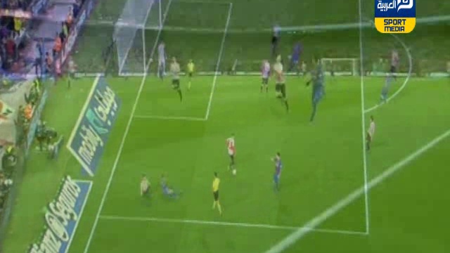 نيمار يضيف الهدف الثاني لبرشلونة في شباك أتلتيك بيلباو من ركلة جزاء 2-0