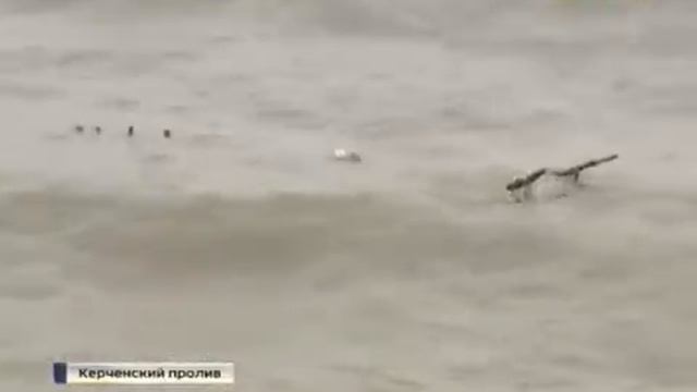 Мост через Керченский пролив Апрель 2015 смотреть онлайн