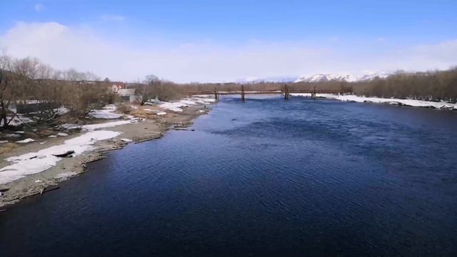 река Авача (зима) смотреть онлайн